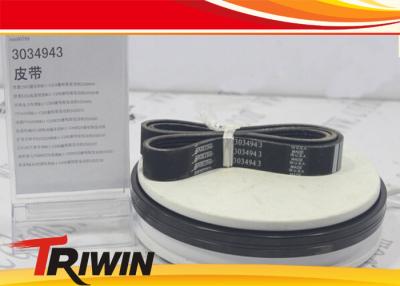 China V ribbed belt 3034943 , Diesel engine belt Cummins diesel engine Components M11 for sale