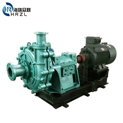 China Family Houses HRZL ZJ Electric High Flow Sludge Mining Horizontal Centrifugal Sand Suction Pump for sale