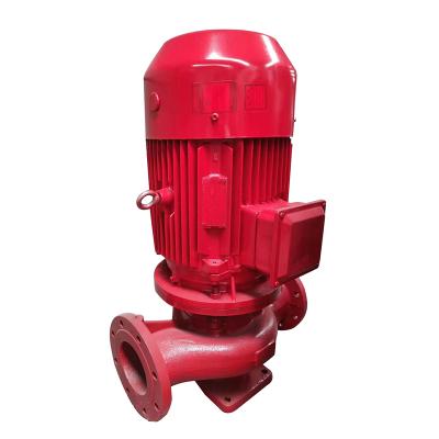 China Commercial Buildings HRZL Horizontal Vertical Single Stage Multistage Centrifugal Water ISW ISL High Pressure Fire Pump for sale