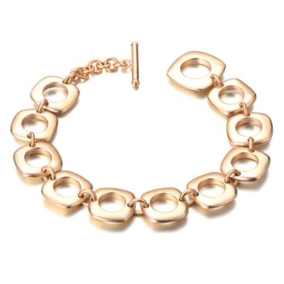 China Environmental Friendly Simple Silver Jewelry Gold Plated 925 Sterling Silver Tennis Bracelets For Women for sale