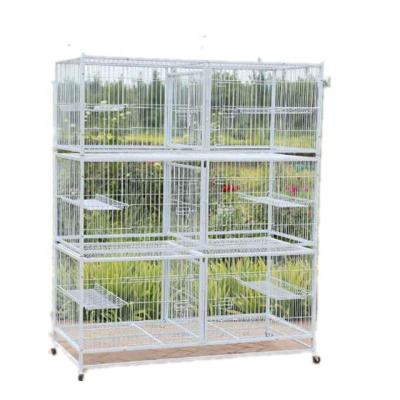 China Three-Layer Sustainable Display Small Pet Cages Pet Breeding Cage No Tray for sale