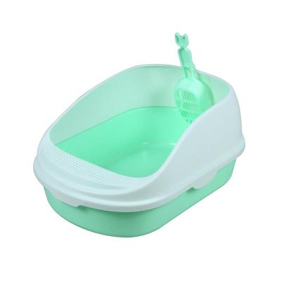 China Good Quality Cat Litter Toilet Box Large Stored Easy Cleaning Size for sale