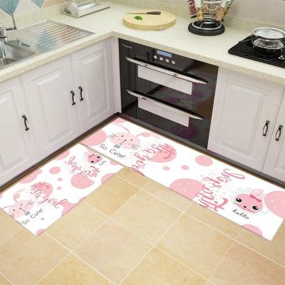 China Kitchen Floor Runner Waterproof 40cm Non Slip Washable Washable Set for sale