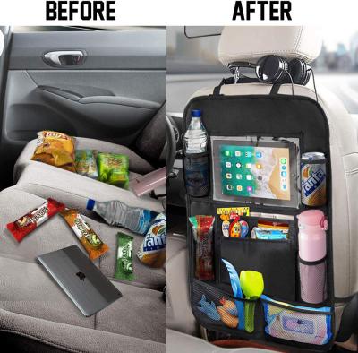 China Waterproof Car Trunk Organizer Storage Bag Car Trunk Organizer Large Folding Size Fancy Customizable Space for sale