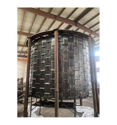 China Transmission Part OEM Cast Large Diameter Spare Part Rotary Kiln Housing For Slag Rotary Kilns for sale