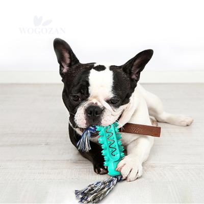 China Dog Molar Chew Toy Silicone Pet Durable Chewer Toy Energy Releasing Toothbrush Stick Toy Viable Hot Selling for sale