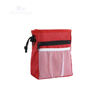 China 3 Viable Ways To Carry Pet Training Pouch For Integrated Poop Bag Dispenser Dog Treat Walking Hike Bag for sale