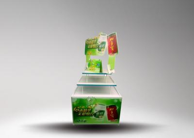 China Customize Pallet Display Stand With Attractive Green Color Printing for sale