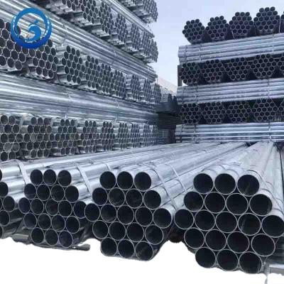 China Fluid Pipe Pre-Galvanized Steel Tube With 2 1/2 Inch For Sewage for sale