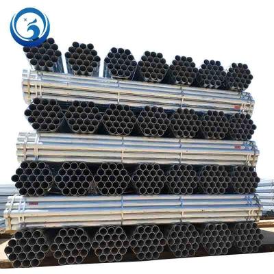 China Liquid Pipe Pre-galvanized Steel Tube with 2 Inch for Natural Water for sale