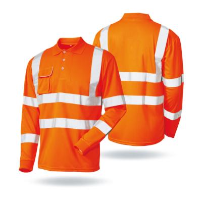 China Anti-pilling Shirt LX715 Good Quality / Cheap Safety Reflective / Soft / Pocket for sale