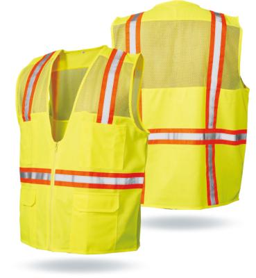 China LED FLASH Mesh Running Vest , High Visibility Safety Vest Running Gear Reflective for sale