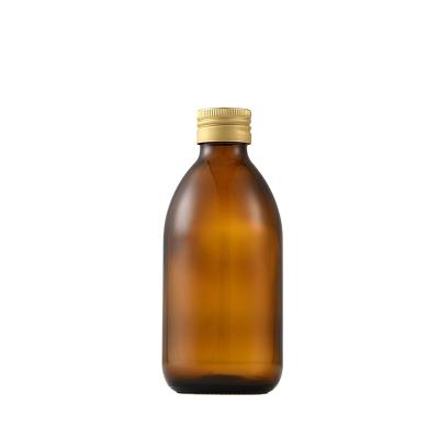 China Lab Bottle 500ml Brown Glass Lab Bottle With Aluminum Cap for sale