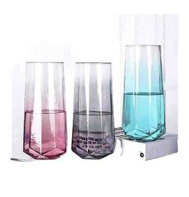 China New Europearn Style Creative European Glass Vase Color Transparent Flower Home Decoration Hydroponic Ornaments for sale