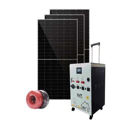 China olar solar hybrid solar home system home generator kits DIY solar systems for sale 10KW off-grid system for sale