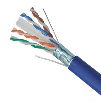 China Good Quality Telecom Ethernet and Price Cat 6A Network LAN Cable f/utp FTP CAT6A Cable for sale