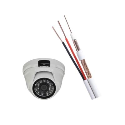 China Hot Selling High Quality Rg59 2C Siamese CCTV Camera Cable Safety Rg59 Coaxial Cable Communication Camera CCTV Cable for sale