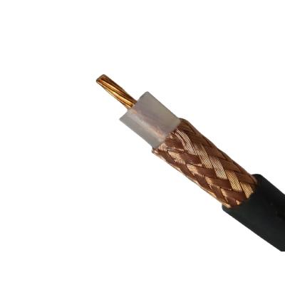 China For Broadband Transmission Of Radio Good Quality Type PE Insulation RG8 RG213 RG214 RG58 Solid Impedance 50ohm Coaxial Cable for sale