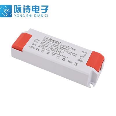 China LED Lighting High Quality Led Plastic PC 900ma 36W Power Supply Smarts Led Driver For House Panel Light for sale