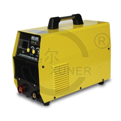 China Yellow Iron MMA250 DC Inverter Welding Machine With CCC Certificate ARC-250 for sale