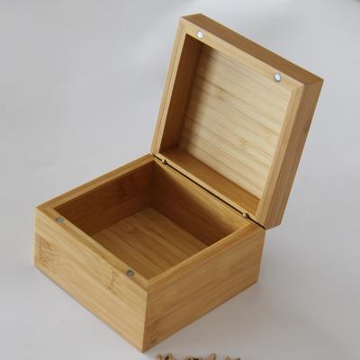 China Small handmade bamboo storage box for sale