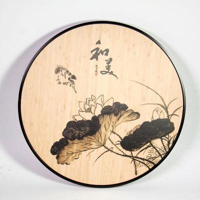 China China Printing Bamboo Color Wall Panel Decoration for sale