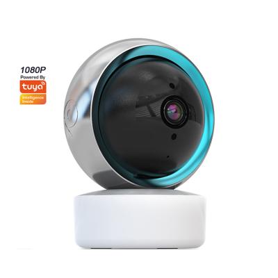 China Tuya Smart Function WiFi Life 1080P CCTV Camera Baby Monitor Night Vision Interview Wireless Network Two Way Home Security Camera for sale