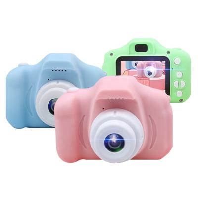 China About 2 Inch 8MP Cheap 720P Child Toys Cam Kids Digital Video Camera With Ergonomic Design Kids Camera for sale