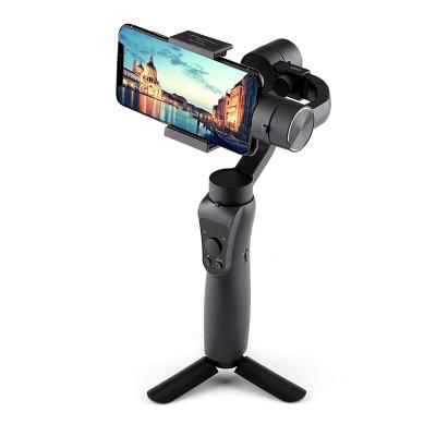 China Flexiblity 3 Axis Handheld Gimbal with Tripod Tray Stabilizer Selfie Stick for Smartphone and Camera for sale