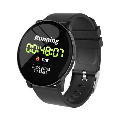 China Round Full Touch Screen Colorful Touch Screen Sports Smartwatch Pedometer LCD Display Smartwatch Blood Pressure for sale