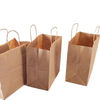 China Materials Recycled Disposable Paper Bags for sale