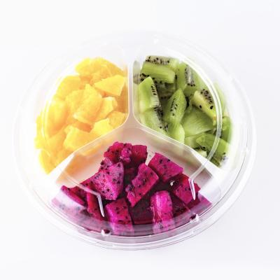 China Wholesale Disposable RPET Food Container Disposable Plastic Box for sale