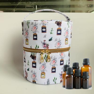 China Fashion BSCI Factory OEM Diffuser Carrying Case Essential Oil Diffuser Bag With Inner Pockets For Oils for sale