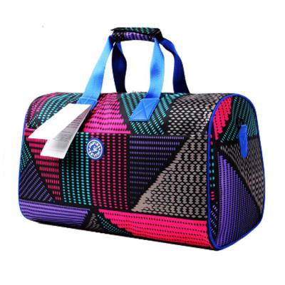 China Custom Durabe Fashion Gym Tote Bag Sports Traveling Bag Polyester Travel Bag for sale