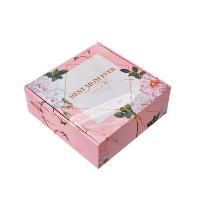 China Custom Made Pink Cardboard Mailer Boxes Gift Shipping Boxes Stylish for sale