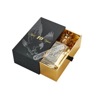 China Personalised Wine And Glass Gift Box  Anti Drop Paper Drawer Box for sale