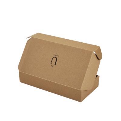 China Recycled Corrugated Boxes Kraft Shipping Boxes With Custom Logo for sale