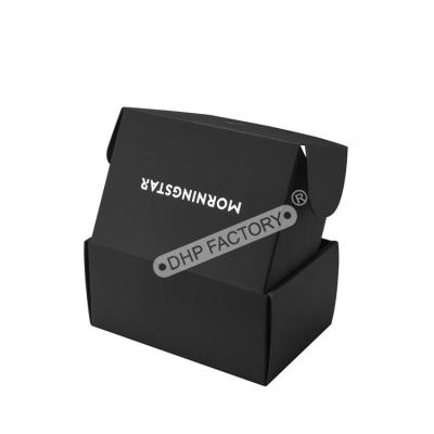 China Stylish  Small Shipping Boxes Cardboard Packing Boxes With Black Foam Insert for sale