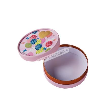 China Attractive Colorful Round Chocolate Box Birthday Gift Paper Box  For Kids for sale