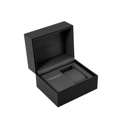 China Premium Functional  Black Watch Gift Box With Drawer For Collectors for sale