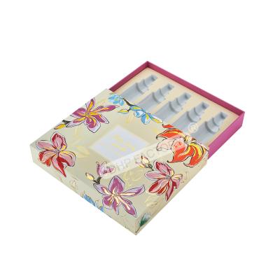 China Drawer Cardboard Box Skincare Packaging Boxes With Plastic And Paper Tray for sale