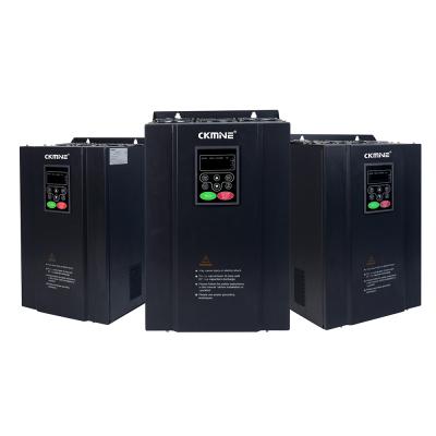 China Industrial Overload Protection Control KAIMIN 220v 18kw Multy Protection High Precision LED Display CE Three Phase Frequency Inverter for sale