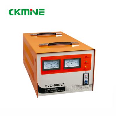 China SVC Refrigerator 5 KVA Automatic Voltage Stabilizer Price for sale