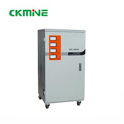 China SVC 30kva lioa Vietnam Automation Static Voltage Stabilizer For Home for sale