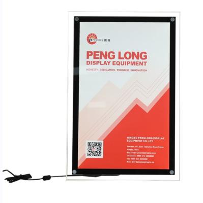 China Aluminum Advertising Acrylic Led Photo Frame Led Picture Frame Acrylic Advertising for sale