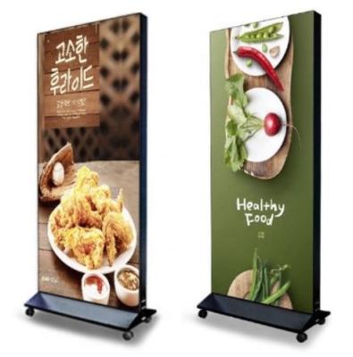 China Contemporary Stand 60x160cm , Double Side LED Display Advertising LED Display Stand for sale