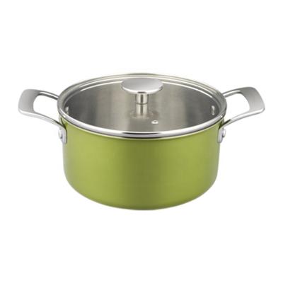 China Sustainable Wholesale Stainless Steel Cooking Pot Luxury Stock Pot Casserole Stock Pot Triple for sale