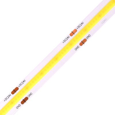 China Hotel COB 528led 10mm wide R90 led strip light for sale