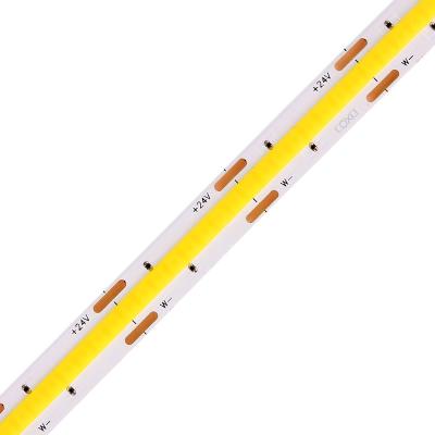 China Hotel COB CCT 840led 10mm wide R90 led strip light for sale