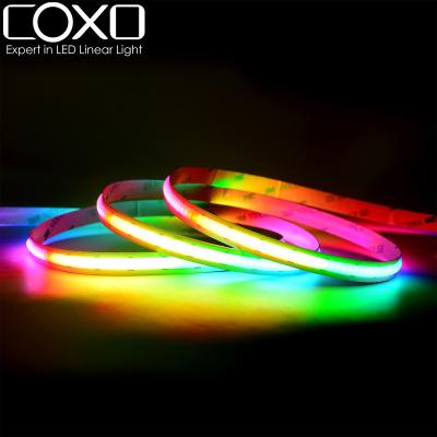 China LANDSCAPE Dreamy COB 332leds Digital Color 10mm Wide Led Strip Light for sale